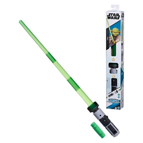 Sable de luz Star Wars electrónico verde inspirados en Yoda – Más de 4 años