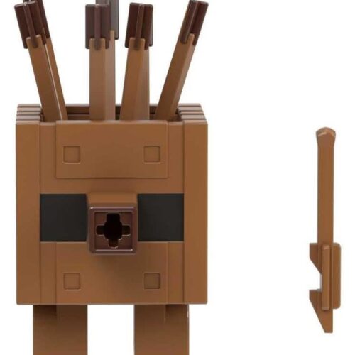 Figura de acción Golem de madera del videojuego Minecraft Legends – Más de 3 años