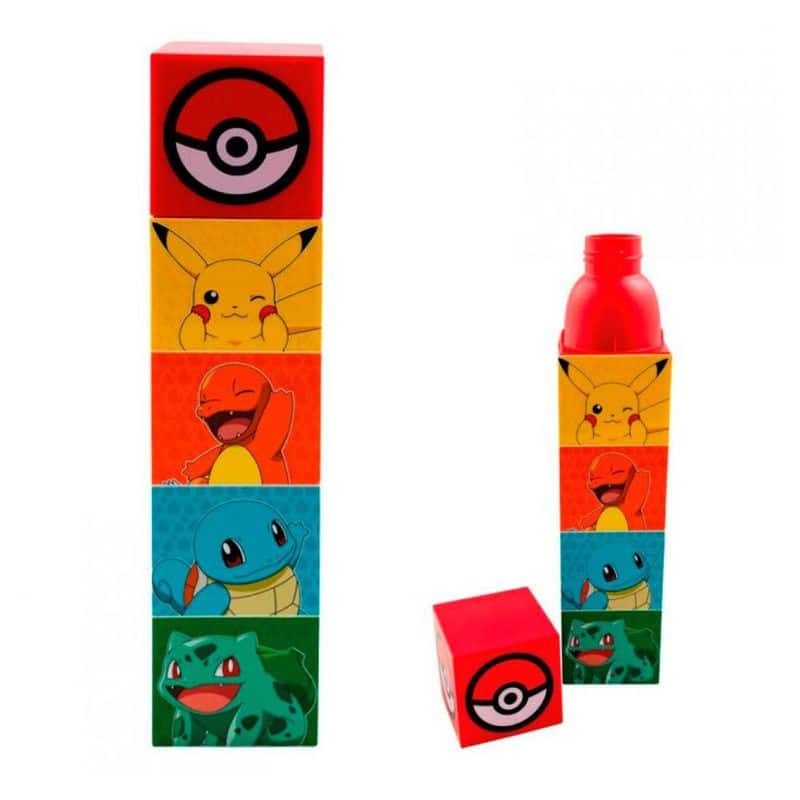Cantimplora Pokemon 650ml Pikachu y los iniciales de Kanto - Imagen 2