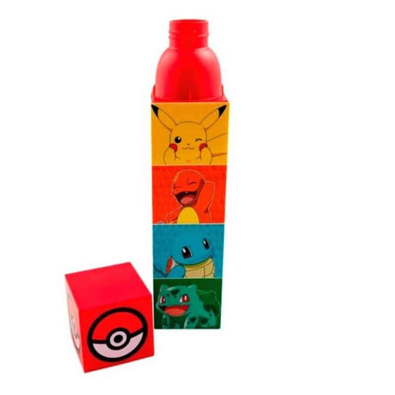 Cantimplora Pokemon 650ml Pikachu y los iniciales de Kanto - Imagen 3