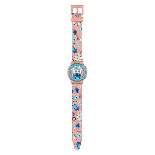 Reloj digital Disney Stitch coral unisex Kids Euroswan LAS4072