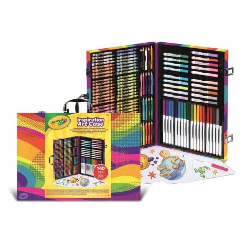 Maletín completo de artista con 140 colores diferentes Crayola 04-1054