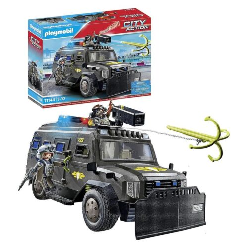 Playmobil City Action 71144 vehículo fuerzas especiales con luz y sonido – Más de 5 años