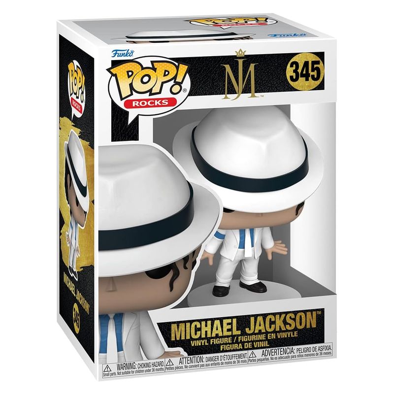 Funko Pop! Rocks 345 Michael Jackson versión exclusiva coleccionismo - Más de 3 años - Imagen 2