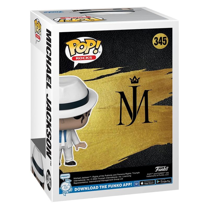 Funko Pop! Rocks 345 Michael Jackson versión exclusiva coleccionismo - Más de 3 años - Imagen 3