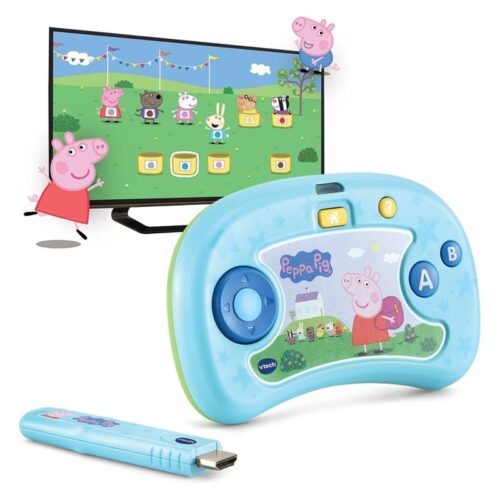 Consola educativa VSmile Peppa Pig nueva generación VTech 80608822 – Más de 3 años