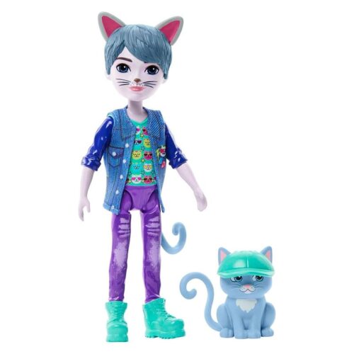 Muñeco Enchantimals Glam Glaw con Cole Cat Mattel HNT59 – Más de 4 años