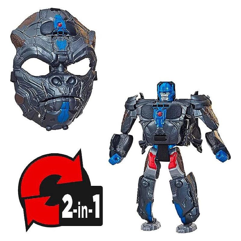 Máscara/Figura Optimus Primal 22,5cm Transformers El Despertar de las bestias - Más de 6 años
