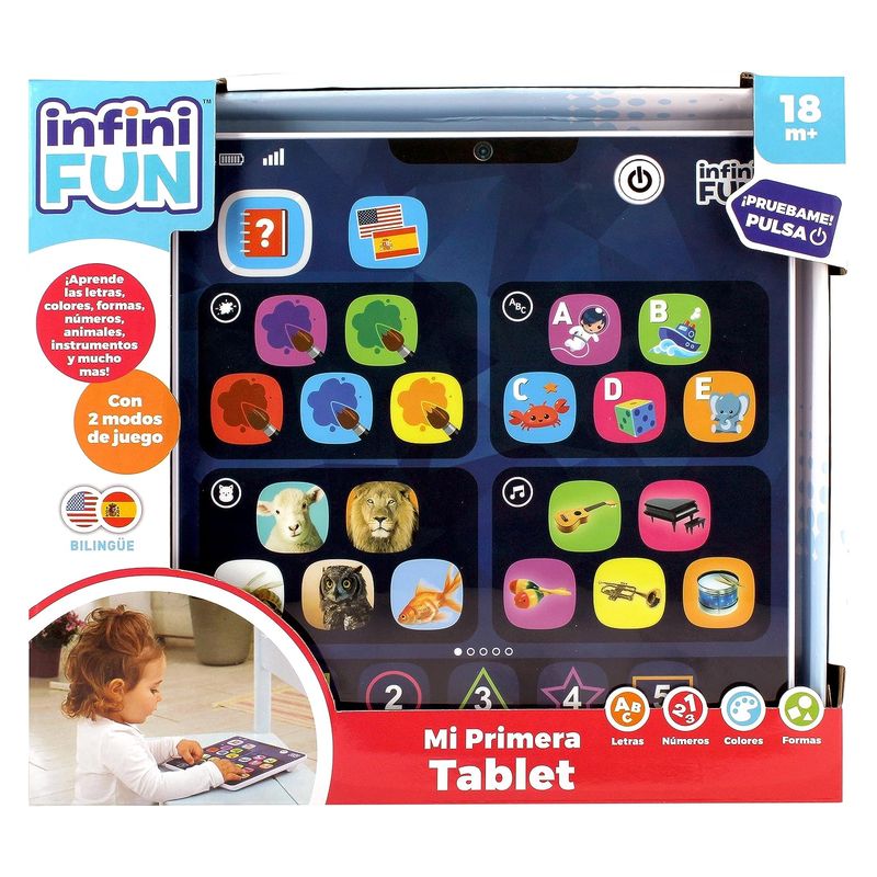 Juguete educativo Mi Primer Tablet Infinifun Cefa Toys 00973 - Imagen 2