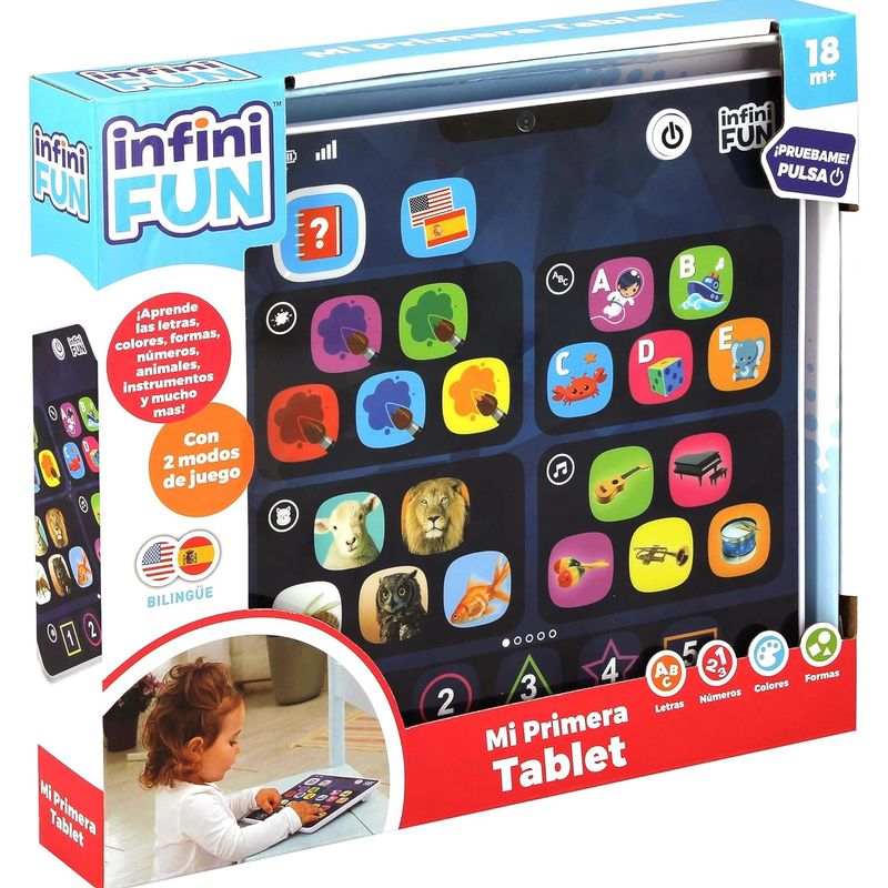 Juguete educativo Mi Primer Tablet Infinifun Cefa Toys 00973 - Imagen 3