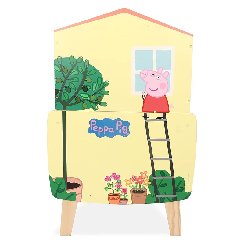 Cocinita de madera en tonos pasteles Peppa Pig Deqube 45x30x70cm - Más de 2 años - Imagen 3