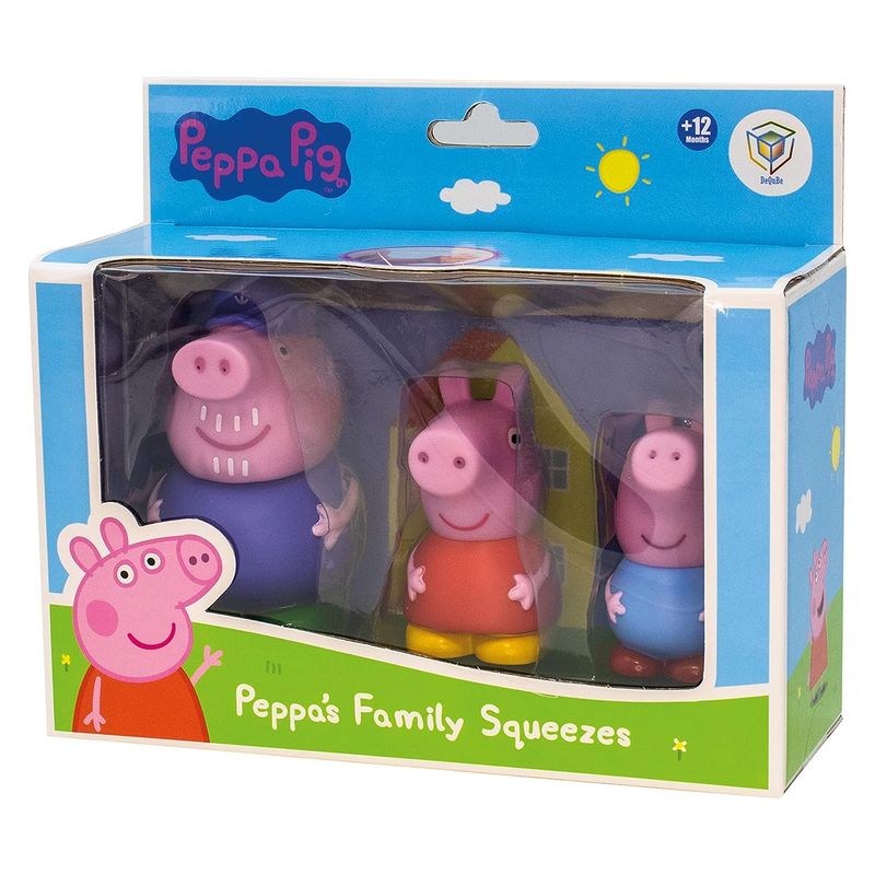 Set de figuras de Peppa Pig para el baño con Abuelo, George y Peppa - Más de 1 año - Imagen 2