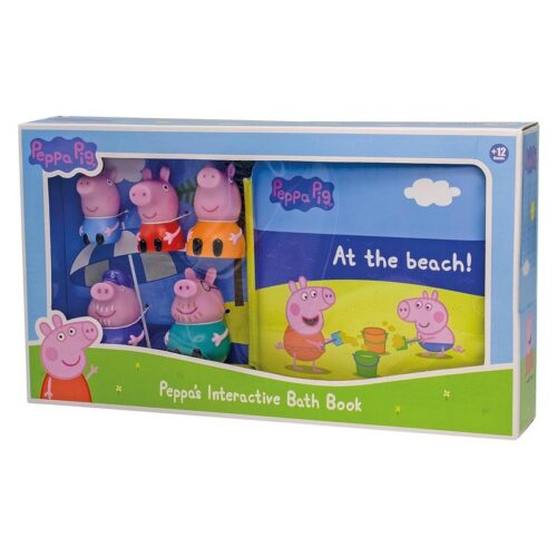 Set de libro y baño con marionetas de dedo Peppa Pig – A partir del año