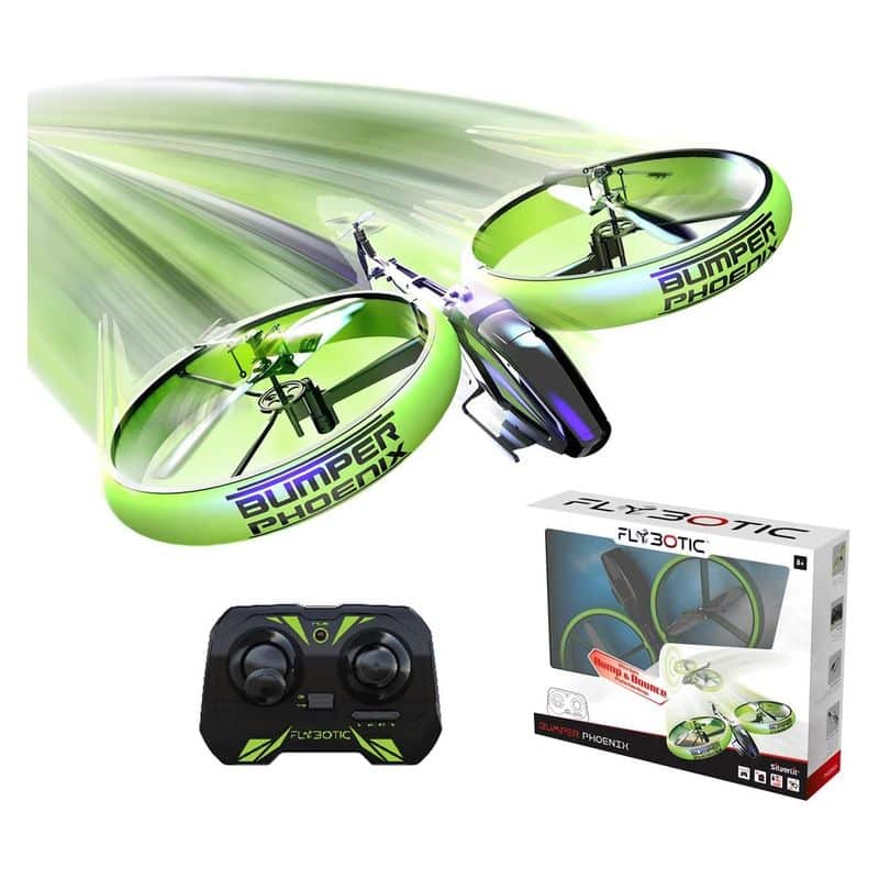 Dron Bumper Phoenix verde 2,4Ghz y doble motor 62004814