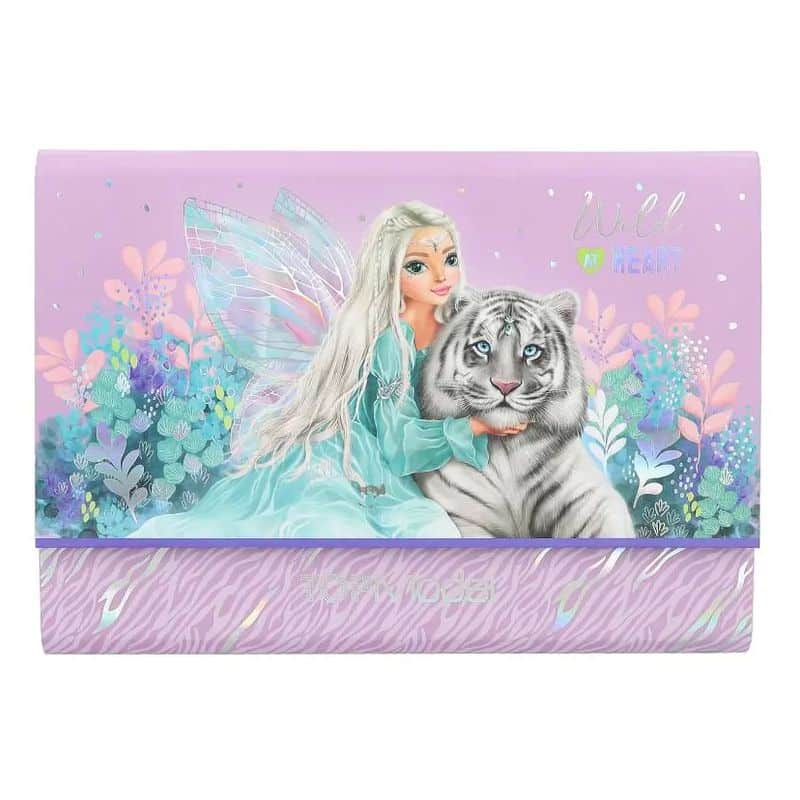 Archivador TOPModel con papel de cartas TIGER con ilustración especial