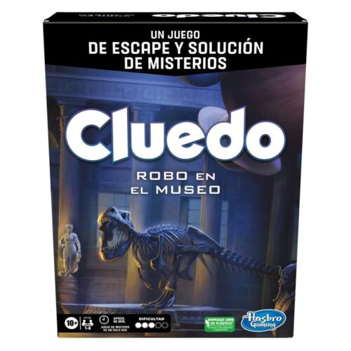 Juego de mesa cooperativo Cluedo Robo en el Museo F6109 Hasbro – Más de 10 años