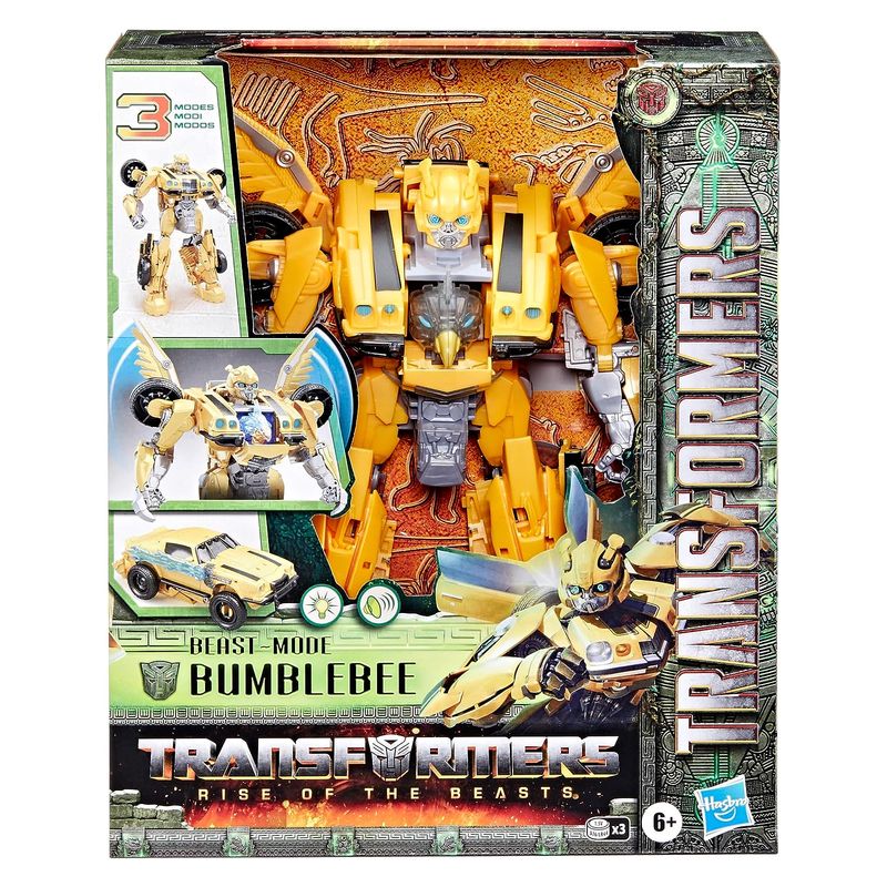 Bumblebee 25cm modo bestia Transformers Despertar de las betias - Más de 6 años - Imagen 2