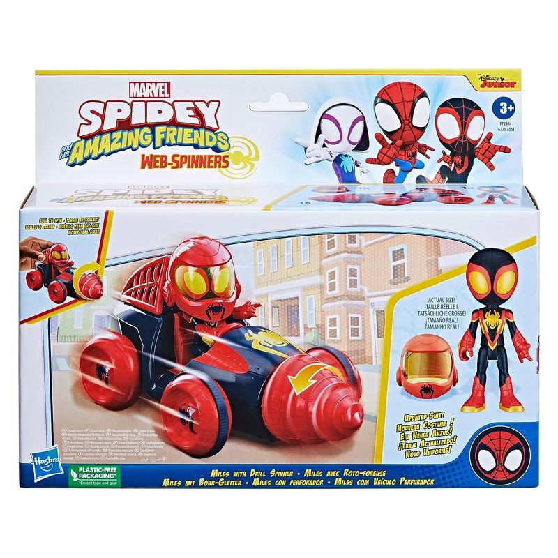 Vehículo de juguete Spinners Miles con taladro gilatorio Saf Miles Drill - Más de 3 años - Imagen 2