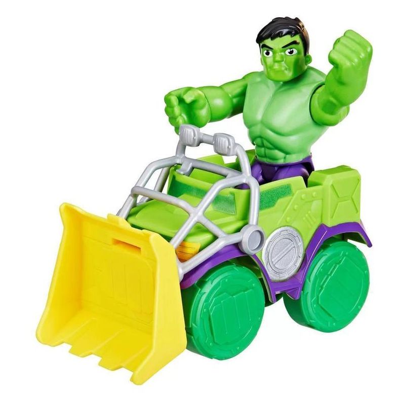 Figura Hulk Truck con tractor Spidey y sus increíbles amigos - Más de 3 años
