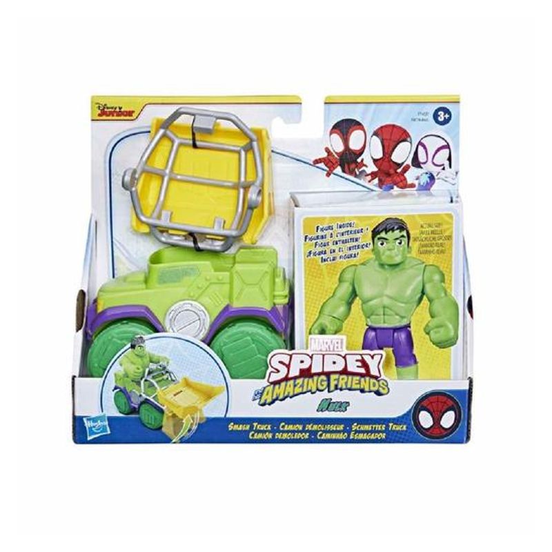 Figura Hulk Truck con tractor Spidey y sus increíbles amigos - Más de 3 años - Imagen 3