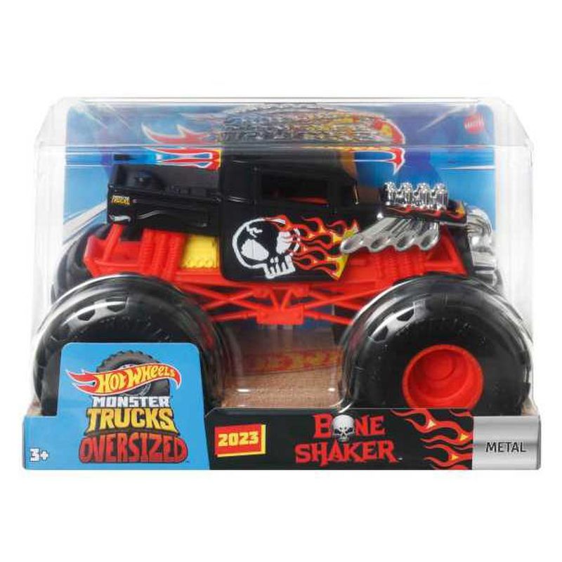 Coche de juguete Hot Wheels Monster Trucks Bone Shaker 1:24 - Más de 3 años - Imagen 3