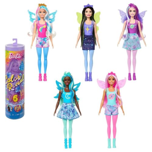 Barbie Color Reveal con muñeca arcoirís con accesorio sorpresa – A partir de 3 años