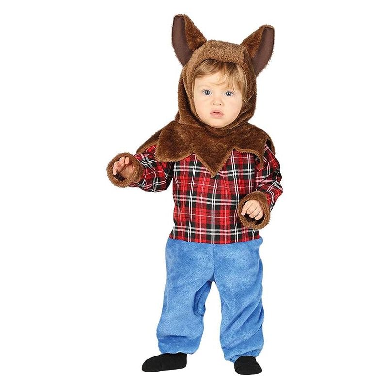 Disfraz infantil de hombre lobo cierre de cremallera talla 18-24 meses - Más de 2 años