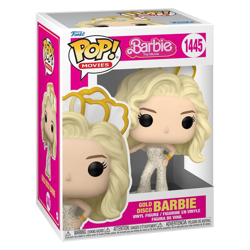 Funko Pop! Movies 1445 Barbie figura Barbie Gold Disco - Más de 3 años - Imagen 2