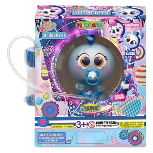 Ksimerito Ilumerito luzio color azul cuerpo brillante Bandai D999009