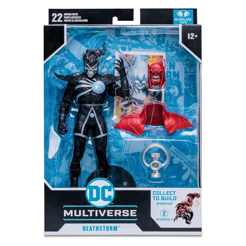 Figura articulada de acción Deathstorm DC Multiverse TM15484 - Imagen 3
