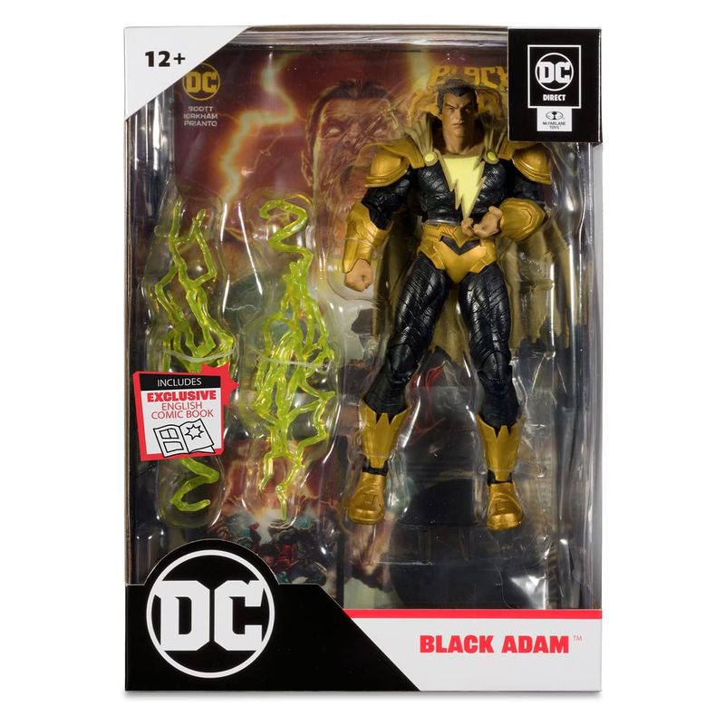 Figura articulada de acción Black Adam DC TM15901 - Imagen 3