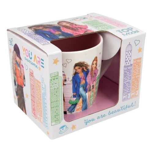 Top Model Taza de ceramica de la colección City Girls de Despeche 12608 – A partir de 5 años