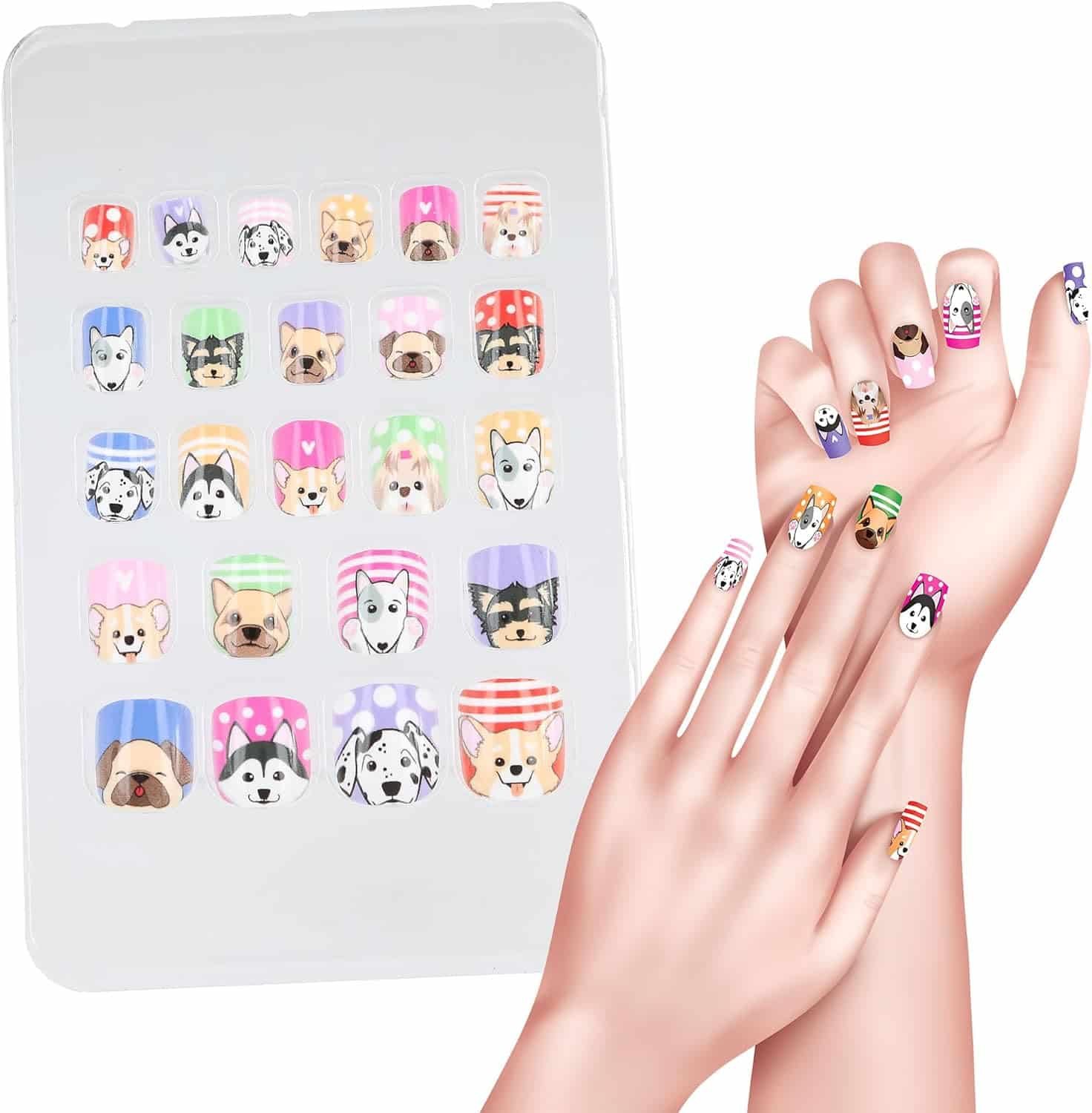 Uñas postizas TOPModel City Girls autoadhesivas con varios diseños - Imagen 3