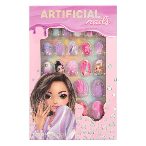 Top Model uñas artificiales con forma puntiagudas de Despeche 12686 – A partir de 5 años