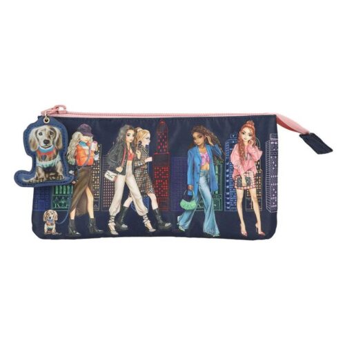 Top Model estuche azul con compartimentos City Girls de Despeche 12562 – A partir de 6 años