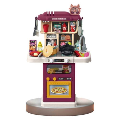 Cocinita infantil granate grande con accesorios 23-708