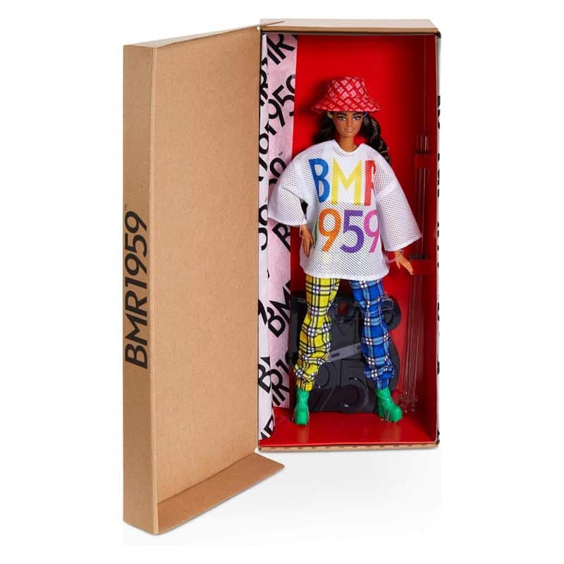 Muñeca Barbie BMR1959 conjunto multicolor 60 aniversario GNC48 - Imagen 3