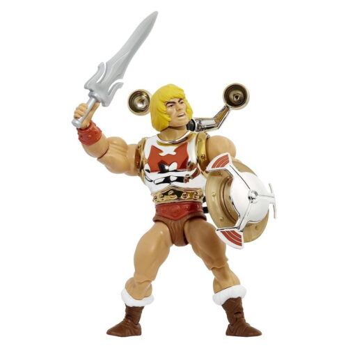 Figura acción Masters of the Universe Origins He-Man puño volador
