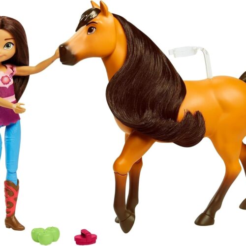 Lucky muñeca con Spirit inspirados en la película Dreamworks GXF67 MATTEL