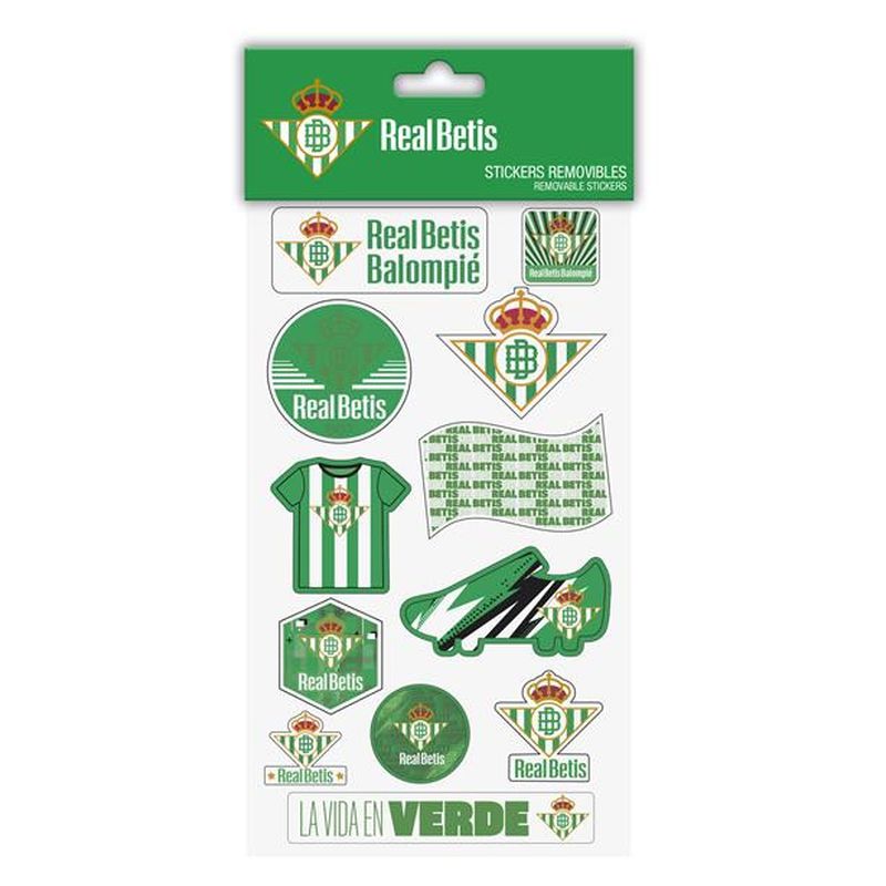 Pegatinas del Real Betis Balompié stickers removibles ST-31-BT CYP