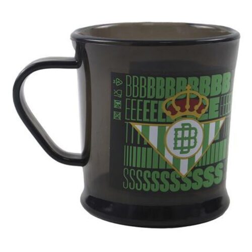 Taza traslucida Real Betis Balompié 350ml producto oficial y original