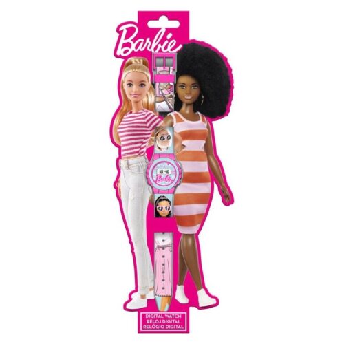 Reloj digital infantil Barbie rosa BB00009 KIDS EUROS