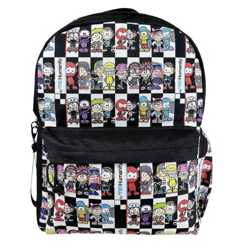 Mochila escolar Me Humanity adaptable a carro con todos los personajes