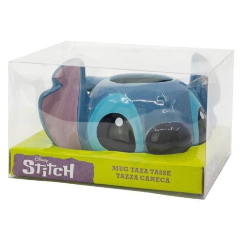 Taza cerámica 3D de Stitch de la película de Disney Lilo y Stitch 78907