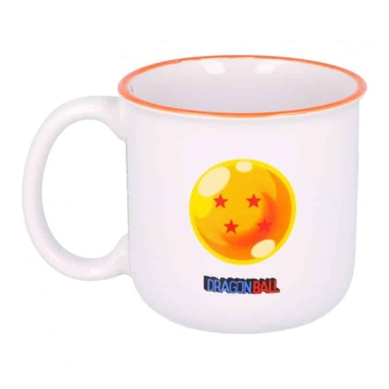 Taza de cerámica blanca para desayuno con imágenes de Dragon Ball 00407 - Imagen 3