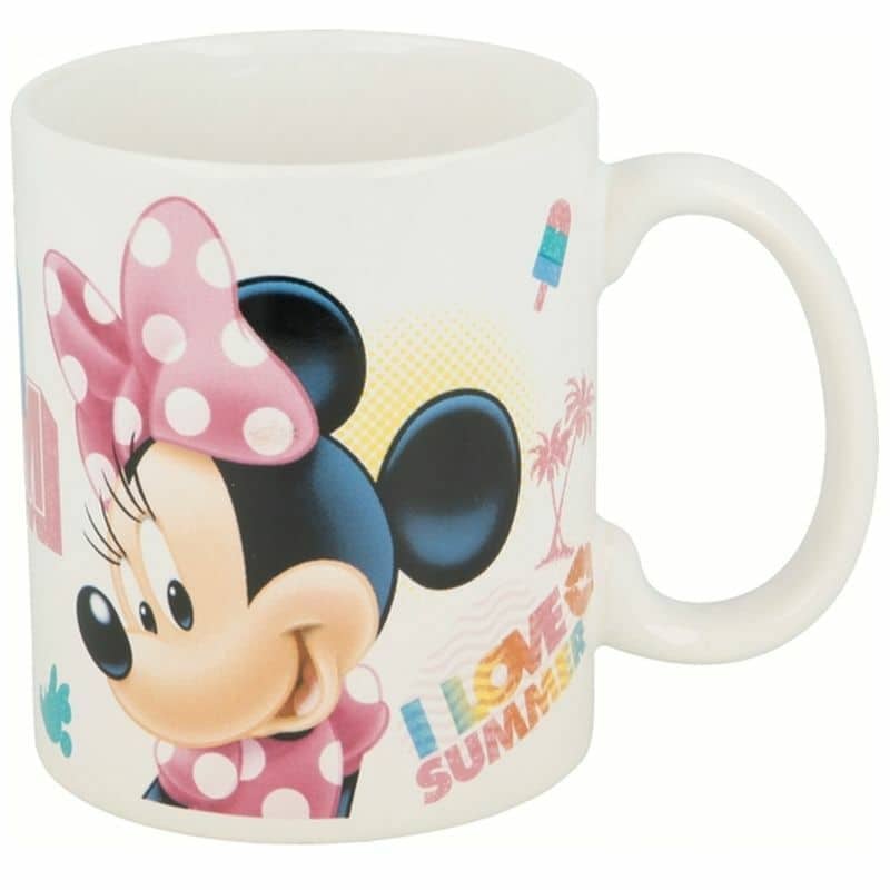 Taza de cerámica para el desayuno con ilustraciones de Minnie 74811 - Imagen 2
