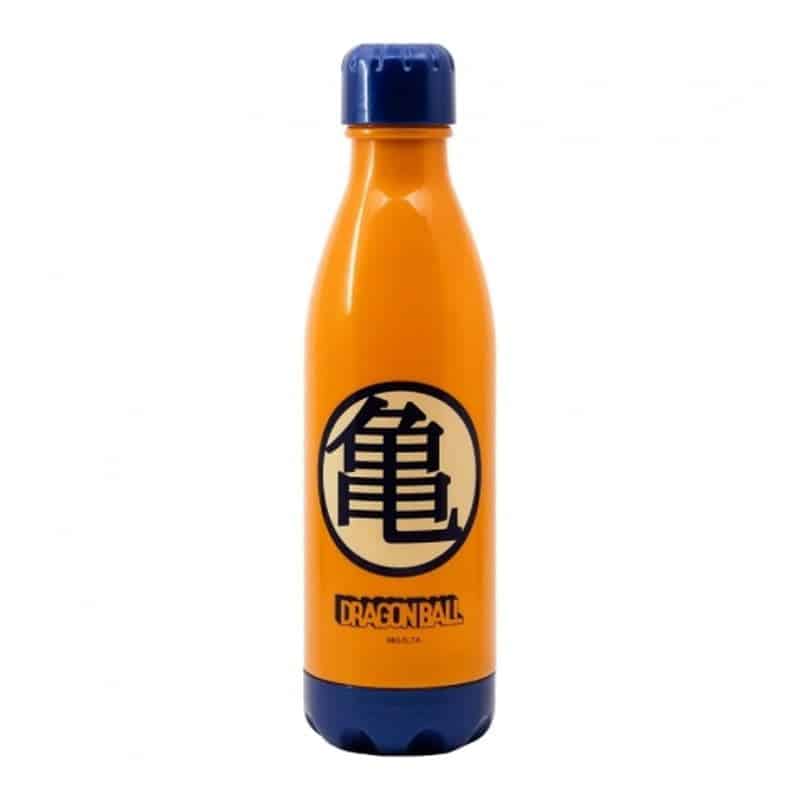 Botella de plástico naranja con ilustración de Dragon Ball 660ml 01400