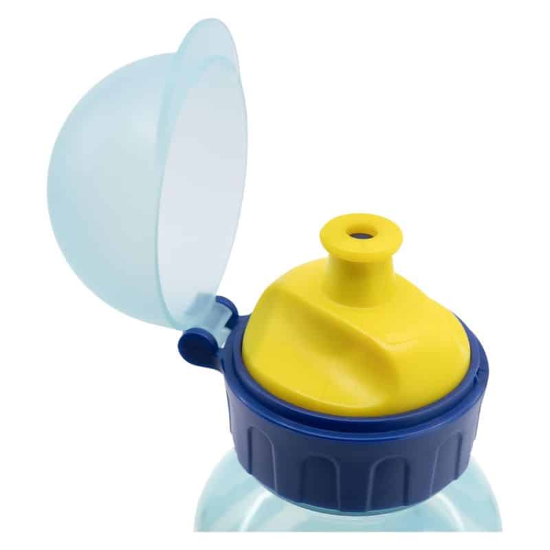Botella de plástico reutilizable Bluey plástico con tapa 370ml - Imagen 3