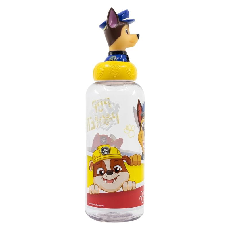 Botella agua reutilizable de La Patrulla Canina Chase figura 3D 560ml - Imagen 2