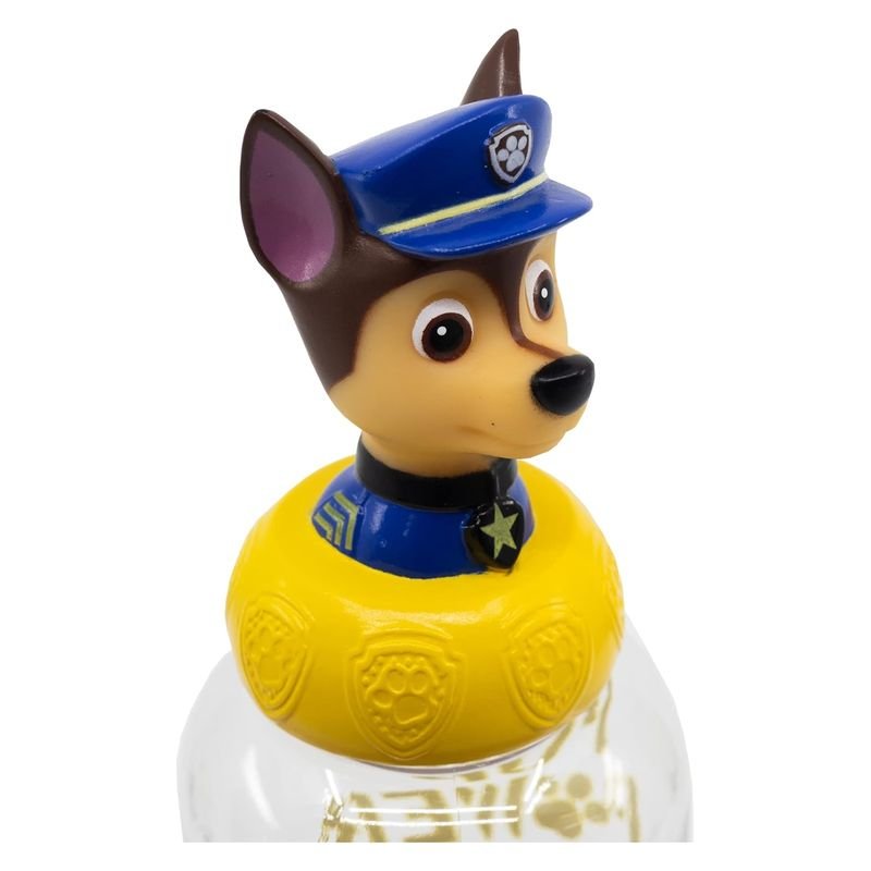 Botella agua reutilizable de La Patrulla Canina Chase figura 3D 560ml - Imagen 3